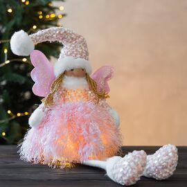 Фигурка "Маленькая фея", розовая, 25 см ᐒ купить на  ❤ Like7km.com.ua