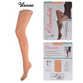 Колготки Elizabeth 20 den classic Visone р.3 (00113) | 5 шт. ᐒ купить на  ❤ Like7km.com.ua