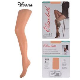 Колготки Elizabeth 20 den classic Visone р.6 (00113) | 5 шт. ᐒ купить на  ❤ Like7km.com.ua