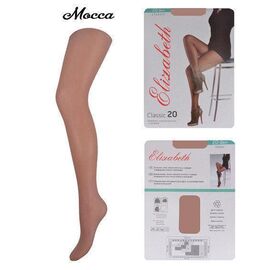 Колготки Elizabeth 20 den classic Mocca р.6 (00113) | 5 шт. ᐒ купить на  ❤ Like7km.com.ua