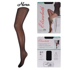Колготки Elizabeth 20 den classic Nero р.5 (00113) | 5 шт. ᐒ купить на  ❤ Like7km.com.ua