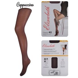 Колготки Elizabeth 40 den classic Cappuccino р.3 (00114) | 5 шт. ᐒ купить на  ❤ Like7km.com.ua