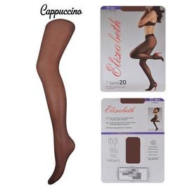 Колготки Elizabeth 20 den t-band Cappuccino р.3 (00115) | 5 шт. ᐒ купить на  ❤ Like7km.com.ua