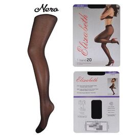 Колготки Elizabeth 20 den t-band Nero р.3 (00115) | 5 шт. ᐒ купить на  ❤ Like7km.com.ua