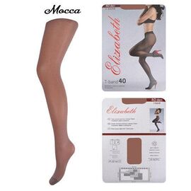 Колготки Elizabeth 40 den t-band Mocco р.3 (00116) | 5 шт. ᐒ купить на  ❤ Like7km.com.ua