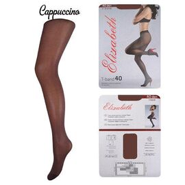 Колготки Elizabeth 40 den t-band Cappuccino р.4 (00116) | 5 шт. ᐒ купить на  ❤ Like7km.com.ua
