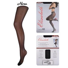 Колготки Elizabeth 40 den t-band Nero р.2 (00116) | 5 шт. ᐒ купить на  ❤ Like7km.com.ua