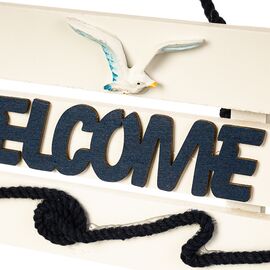 Подвесной декор "Welcome", изображение 2 ᐒ купить на  ❤ Like7km.com.ua