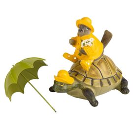 Статуэтка "Turtle with bird", изображение 4 ᐒ купить на  ❤ Like7km.com.ua