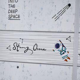 Блокнот "Starry Ocean" 4 вида (клетка), изображение 10 ᐒ купить на  ❤ Like7km.com.ua