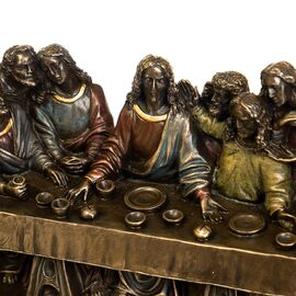 Статуэтка "Тайная Вечеря" (36 * 15 см) VERONESE, изображение 2 ᐒ купить на  ❤ Like7km.com.ua