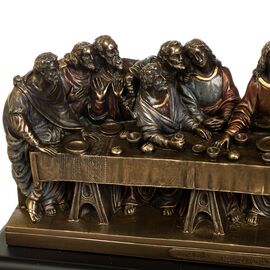 Статуэтка "Тайная Вечеря" (36 * 15 см) VERONESE, изображение 3 ᐒ купить на  ❤ Like7km.com.ua