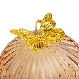 Емкость для хранения "Золотая бабочка", 13 см, изображение 2 ᐒ купить на  ❤ Like7km.com.ua