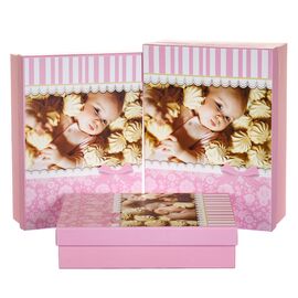 Набор из 3-х коробок "Зефирчик" ᐒ купить на  ❤ Like7km.com.ua