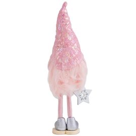 Фигурка "Стильный гном", розовая, 25 см, изображение 3 ᐒ купить на  ❤ Like7km.com.ua