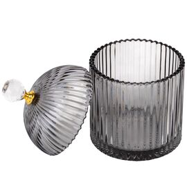 Емкость для хранения "Топаз", серая, 16 см, изображение 3 ᐒ купить на  ❤ Like7km.com.ua