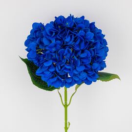 Искусственная гортензия, синяя, 67 см ᐒ купить на  ❤ Like7km.com.ua