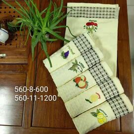 Кухонное полотенце "Вафелька" размер: 25*50 ᐒ купить на  ❤ Like7km.com.ua