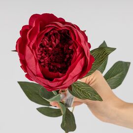 Искусственные пионы, красные, 80 см, изображение 3 ᐒ купить на  ❤ Like7km.com.ua