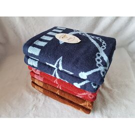 Лицевое полотенце "Якорь" Размер: 100 * 50, изображение 2 ᐒ купить на  ❤ Like7km.com.ua