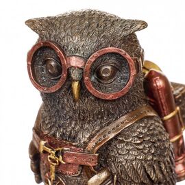 Статуэтка "Сова Стимпанк" (76763A4), изображение 4 ᐒ купить на  ❤ Like7km.com.ua