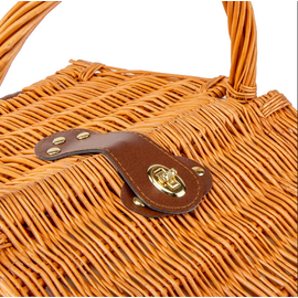 Кошик для пікніка "Рандеву" на 2 особи, коричневий (0503-028), изображение 4 ᐒ купить на  ❤ Like7km.com.ua