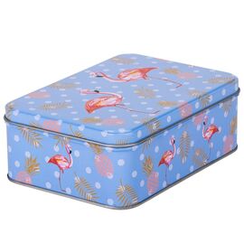 Набор из 3 металлических коробок "Фламинго", изображение 2 ᐒ купить на  ❤ Like7km.com.ua