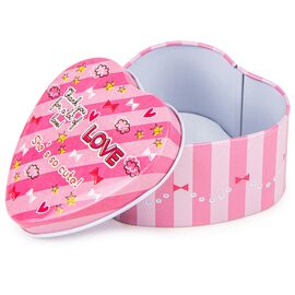 Металлическая коробка "Сердце", изображение 2 ᐒ купить на  ❤ Like7km.com.ua