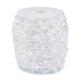 Гирлянда из кристаллов, прозрачная с переливами, 15 м, изображение 2 ᐒ купить на  ❤ Like7km.com.ua