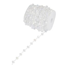 Гирлянда из кристаллов, прозрачная с переливами, 15 м, изображение 4 ᐒ купить на  ❤ Like7km.com.ua