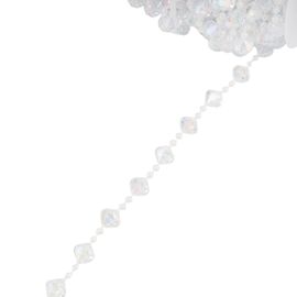 Гирлянда из кристаллов, прозрачная с переливами, 15 м, изображение 5 ᐒ купить на  ❤ Like7km.com.ua