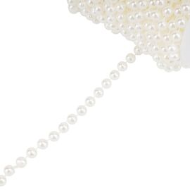 Гирлянда из бусин, белая, 15 м, изображение 5 ᐒ купить на  ❤ Like7km.com.ua