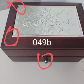 Шкатулка для украшений "Лилии", 13*18*9 см, изображение 5 ᐒ купить на  ❤ Like7km.com.ua