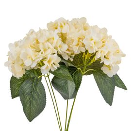 Букет гортензий, 5 бутонов, кремовый, 45 см, изображение 2 ᐒ купить на  ❤ Like7km.com.ua