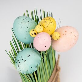 Пасхальная композиция «Радуга», 18 см, изображение 3 ᐒ купить на  ❤ Like7km.com.ua