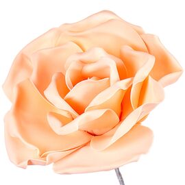 Цветок для фотозон персиковый (большой), изображение 2 ᐒ купить на  ❤ Like7km.com.ua