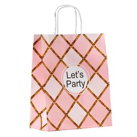 Подарочный пакет "Birthday party", 21*26,5 см * Рандомный выбор дизайна, изображение 2 ᐒ купить на  ❤ Like7km.com.ua