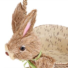 Пасхальная корзинка с кроликом, 21 см, изображение 2 ᐒ купить на  ❤ Like7km.com.ua