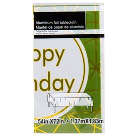 Скатерть "Happy birthday", изображение 2 ᐒ купить на  ❤ Like7km.com.ua