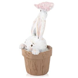 Фигурка "Кролик в вазоне", 13 см, изображение 2 ᐒ купить на  ❤ Like7km.com.ua