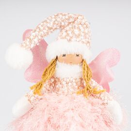 Фигурка "Маленькая фея", розовая, 25 см, изображение 3 ᐒ купить на  ❤ Like7km.com.ua