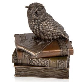 Шкатулка "Мудрая сова" (11 см) VERONESE, изображение 2 ᐒ купить на  ❤ Like7km.com.ua