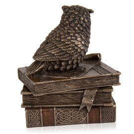 Шкатулка "Мудрая сова" (11 см) VERONESE, изображение 6 ᐒ купить на  ❤ Like7km.com.ua