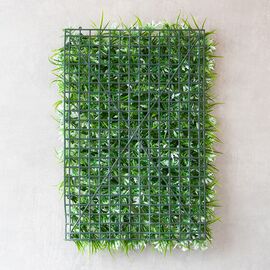 Искусственный фитомодуль "Белый цвет", 60*41 см СПАСЕННАЯ ПОЗИЦИЯ, изображение 3 ᐒ купить на  ❤ Like7km.com.ua