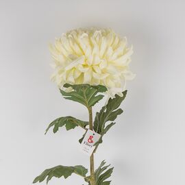 Искусственная хризантема, белая, 91 см, изображение 2 ᐒ купить на  ❤ Like7km.com.ua