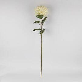 Искусственная хризантема, белая, 91 см, изображение 4 ᐒ купить на  ❤ Like7km.com.ua