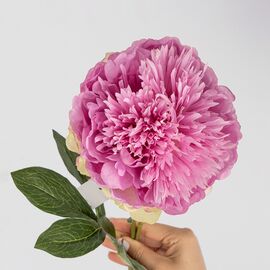 Искусственные пионы, лиловые, 82 см, изображение 3 ᐒ купить на  ❤ Like7km.com.ua