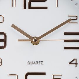 Часы "Зенит", бело-бронзовые, 20 см, изображение 2 ᐒ купить на  ❤ Like7km.com.ua