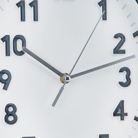 Часы "Фракталь", бело-серебристые, 32*24 см, изображение 2 ᐒ купить на  ❤ Like7km.com.ua