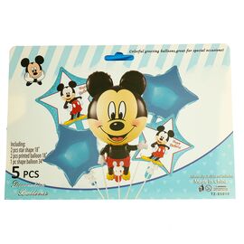 Набор воздушных шаров "Микки Маус" * рандомный выбор дизайна, изображение 2 ᐒ купить на  ❤ Like7km.com.ua